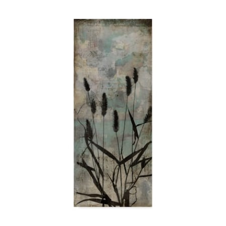 Jennifer Goldberger 'Wild Grasses Ii' Canvas Art,8x19